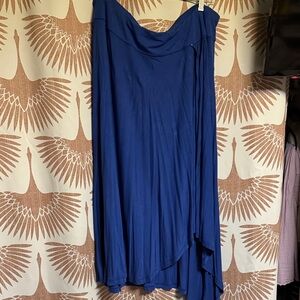 Soft Surroundings asymmetrical skirt 2x